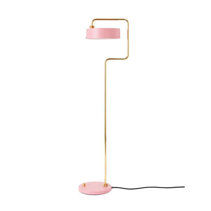 Petite machine floor lamp