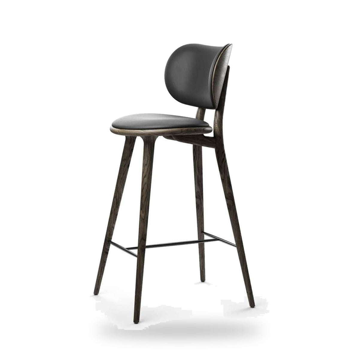 Mater High Stool barstol m/ryglæn – produktbillede