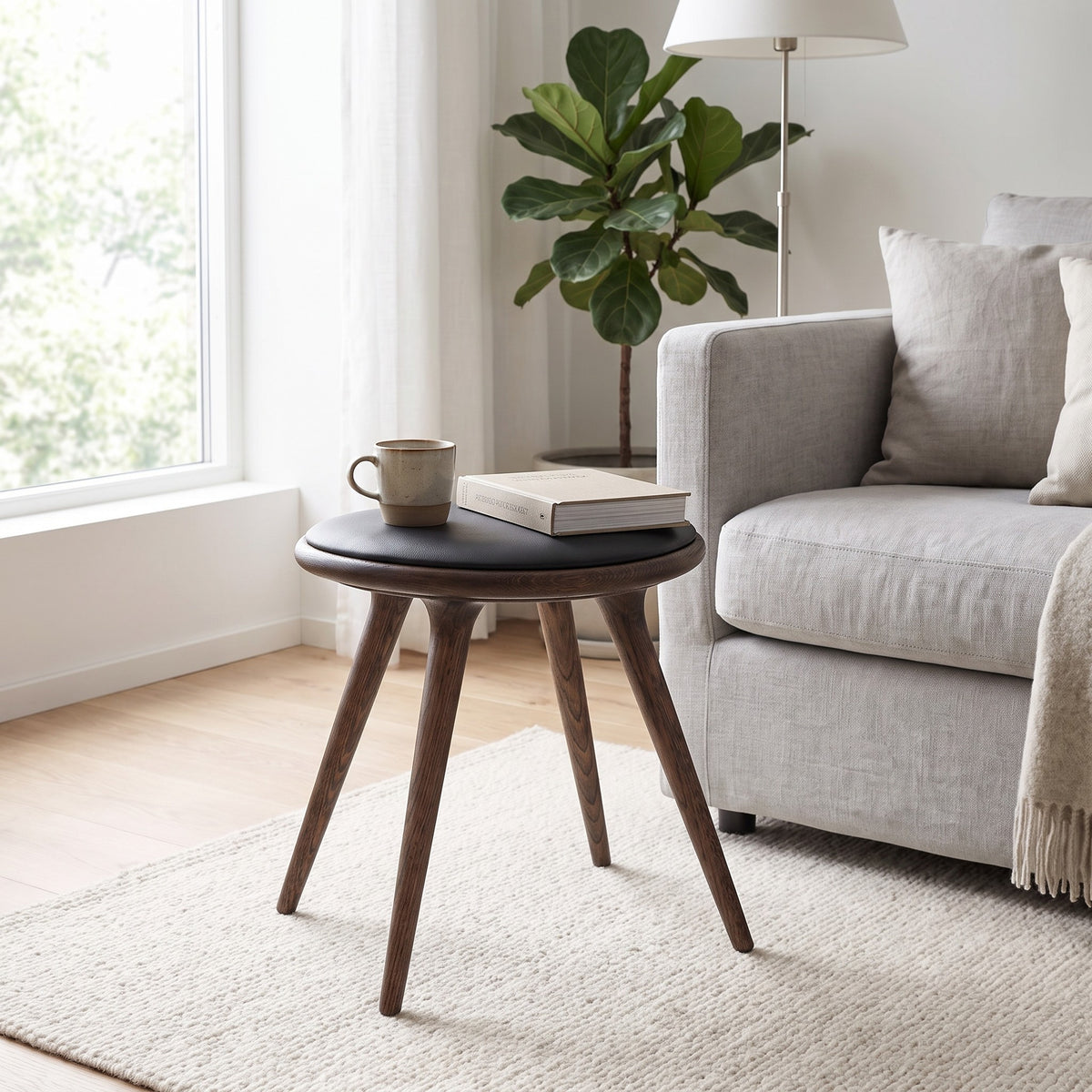 Mater Low Stool skammel – miljøbillede