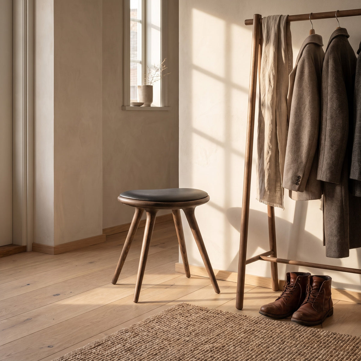 Mater Low Stool skammel – miljøbillede