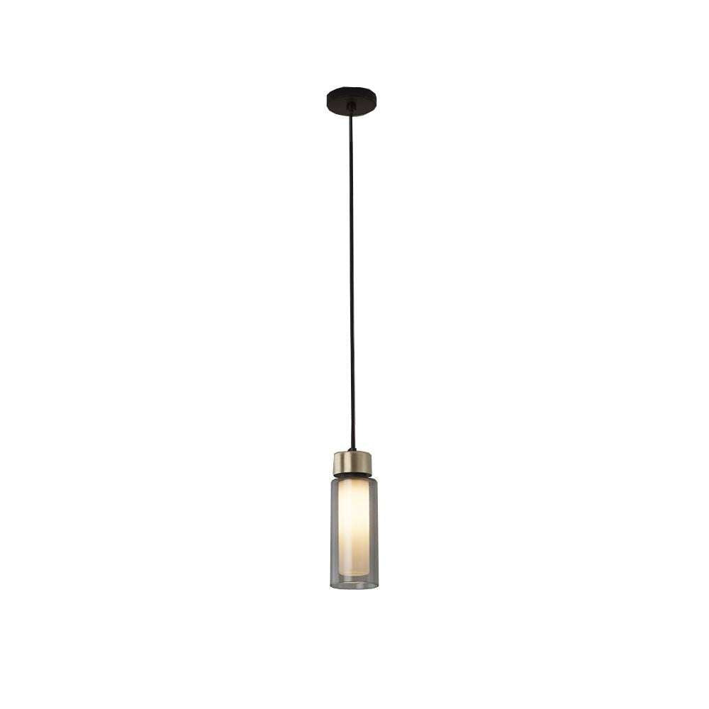 Osman 560.21 suspension matt black + brushed brass Pendel