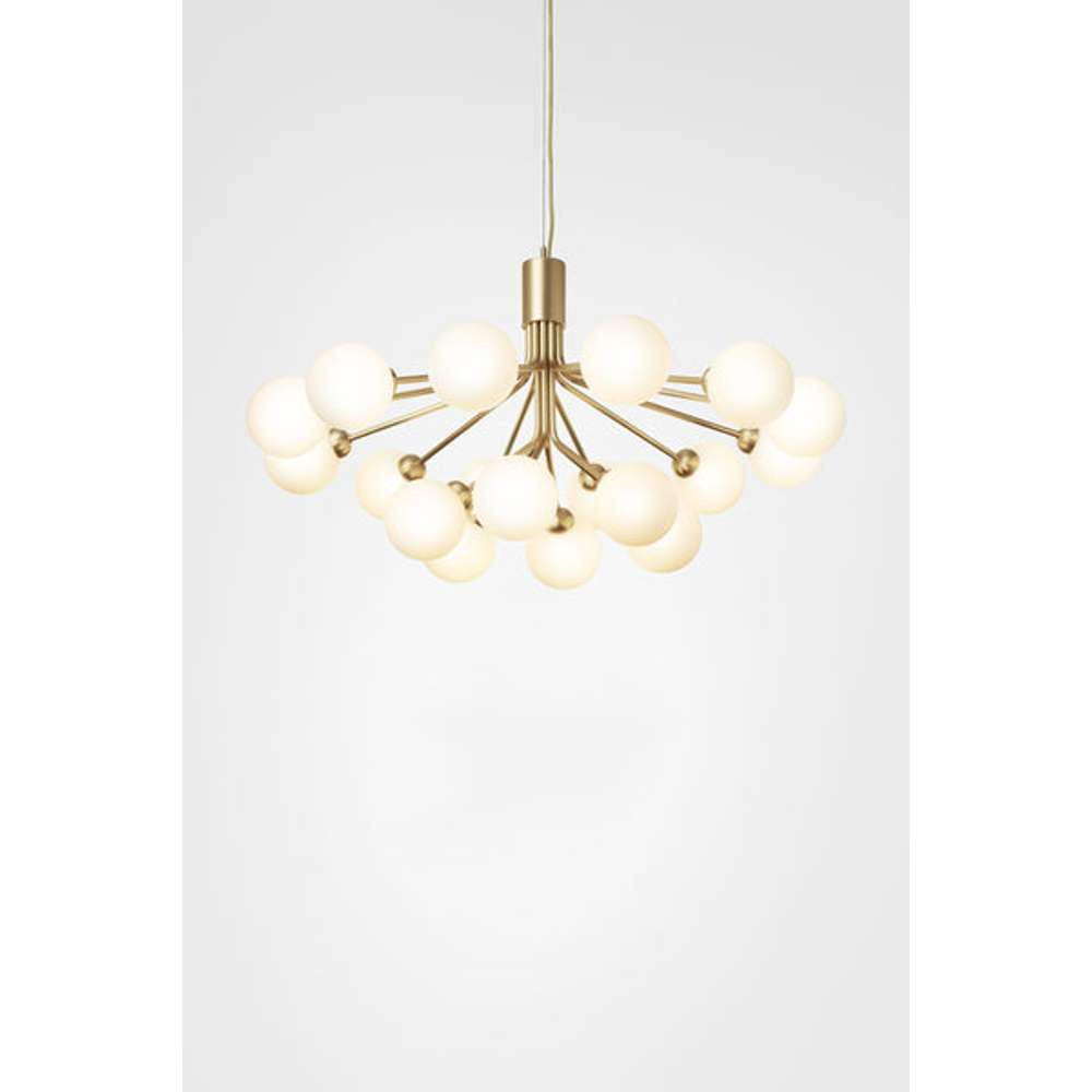 Apiales 18, brushed brass / gold Loftlampe