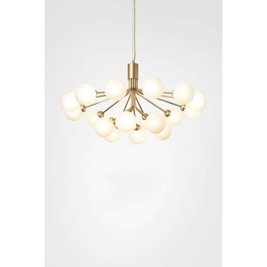 Apiales 18, brushed brass / gold Loftlampe