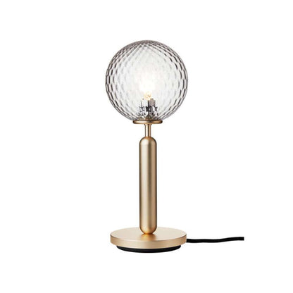 Miira table, brass / optic clear Bordlampe