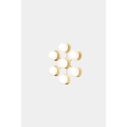 Liila star, nordic gold / opal Væglampe