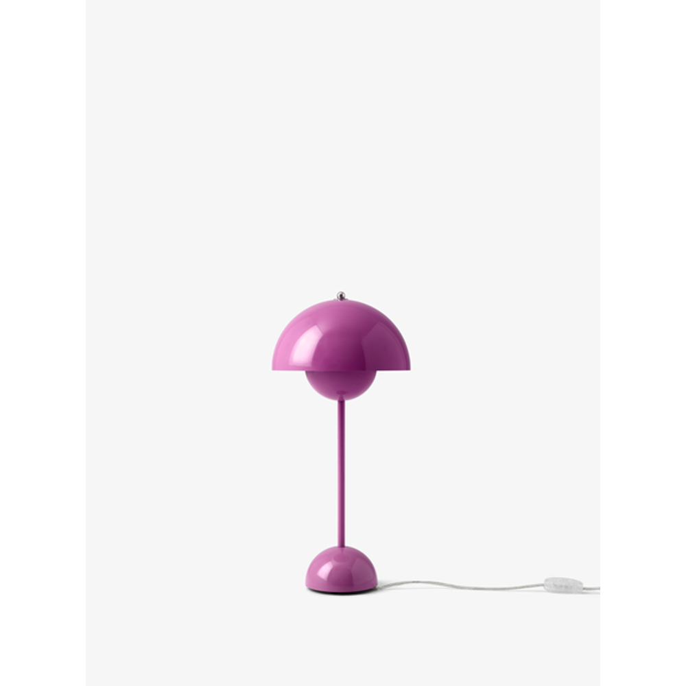 Flowerpot vp3 Bordlampe pink