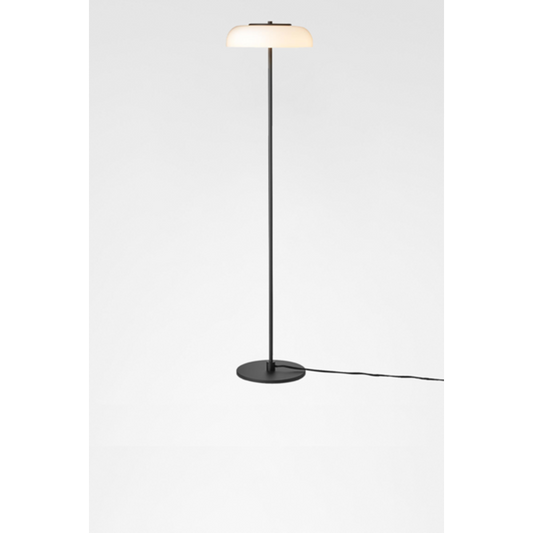 Blossi floor ø29 black/opal white Gulvlampe