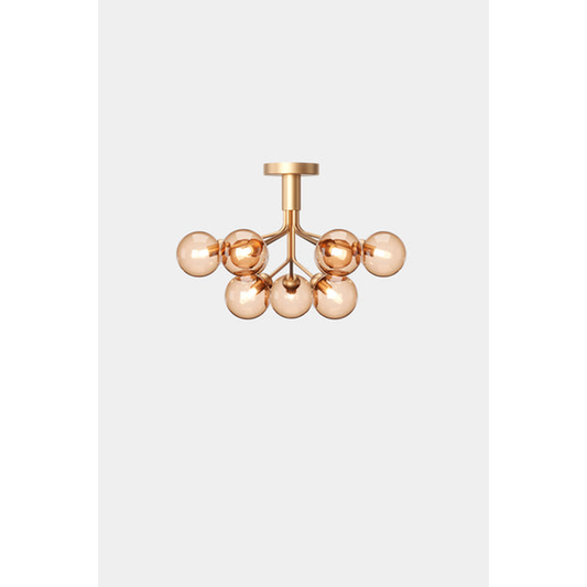 Apiales 9 ceiling, brushed brass / gold Loftlampe Loftlampe