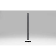 F model 165cm Gulvlampe Blåneret stål