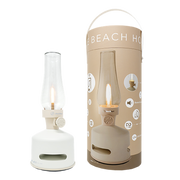 Led lantern speaker hvid/beach house Portable