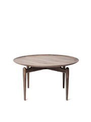 Slow Coffee Table Ø 80 cm, walnut fra Stellar Works