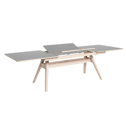 Skovby SM10 spisebord m/butterfly tillægsplade