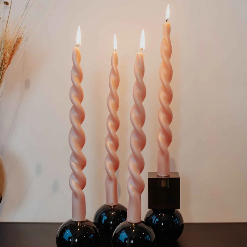 Specktrum Curly Stearinlys fuld snoet