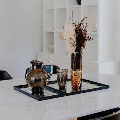 Specktrum Herringbone Kvadratisk Tray