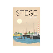 By Plakat Stege u/ramme