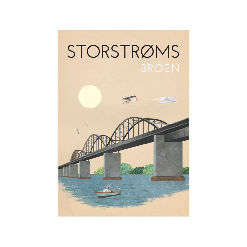 By Plakat Storstrøm u/ramme