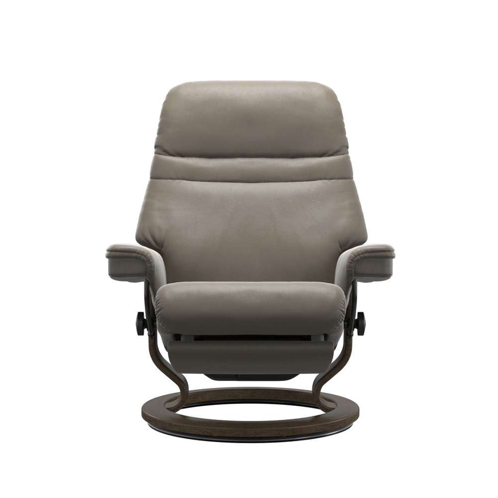 Stressless® Sunrise (L) Classic Power lænestol - Mole