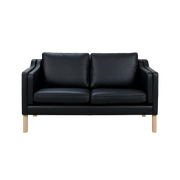 Top-line Clausholm 2-pers. sofa m. keder