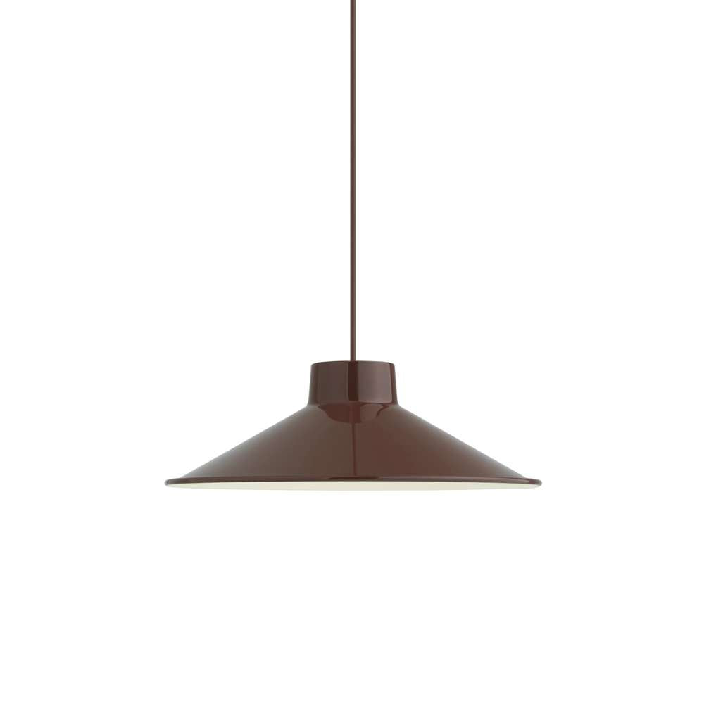 Top pendant lamp deep red ø 36 Pendel