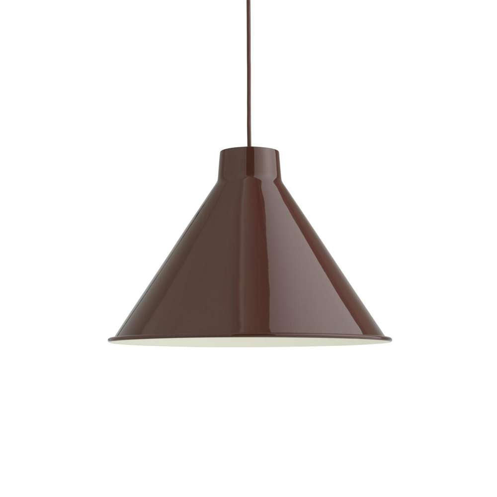 Top pendant lamp deep red ø 38 Pendel