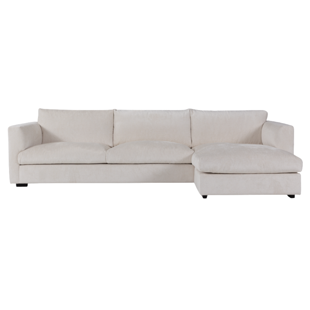 Latifa 2 personers sofa med chaiselong