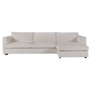 Latifa 2 personers sofa med chaiselong