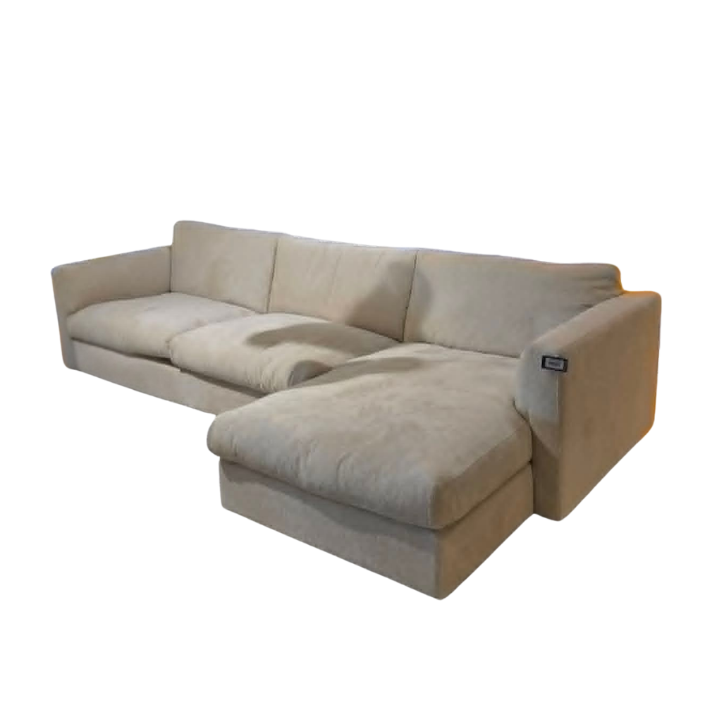 Latifa 2 personers sofa med chaiselong