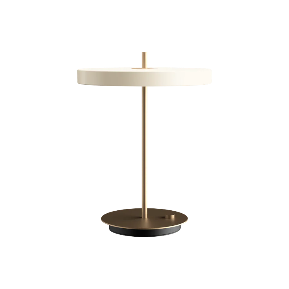 Asteria Table pearl white Ø31 x 41,5 cm Bordlampe