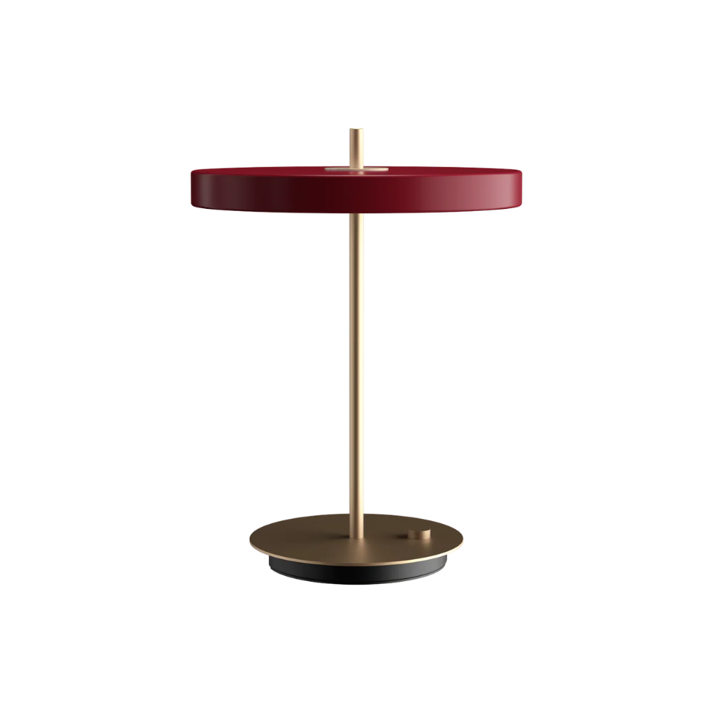 Asteria Table ruby red Ø 31 x 41,5 cm Bordlampe