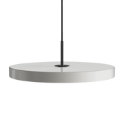 Asteria Medium Nuance Mist - Black Top 43 x 14 cm, 2.7m cordset Pendel