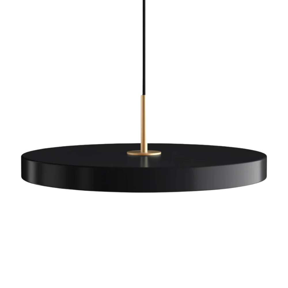 Asteria Medium - Black 43 x 14 cm, 2.7m cordset Pendel