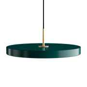 Asteria Medium - Forest green 43 x 14 cm, 2.7m cordset Pendel