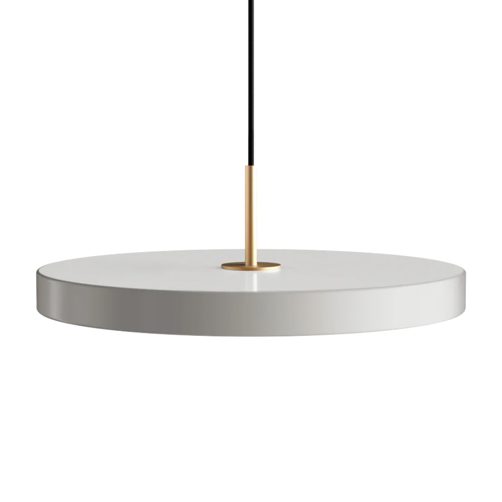 Asteria Medium - Nuance Mist 43 x 14 cm, 2.7m cordset Pendel