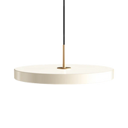 Asteria Medium - Pearl white 43 x 14 cm, 2.7m cordset Pendel