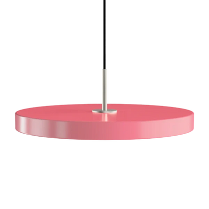 Asteria Medium Nuance Rose - Steel Top 43 x 14 cm, 2.7m cordset Pendel