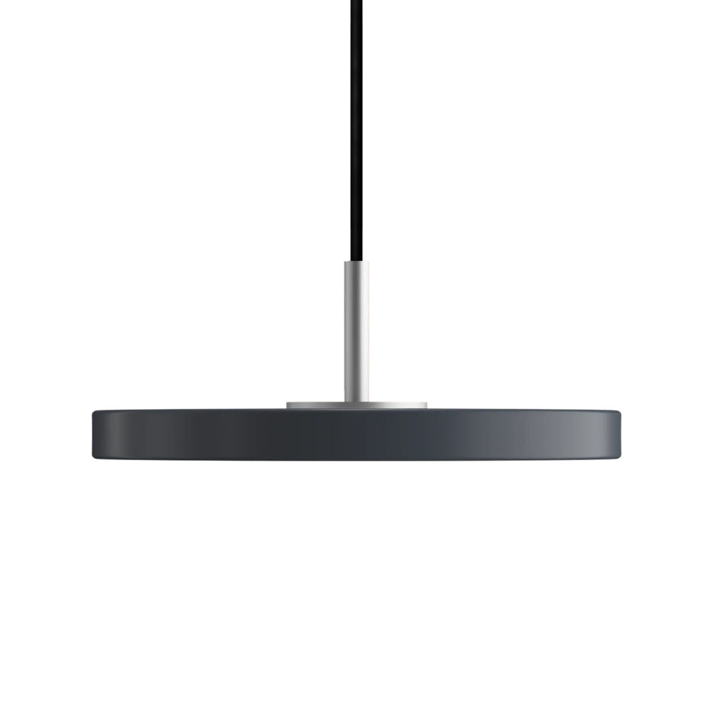 Asteria Micro Anthracite grey Stål top Pendel