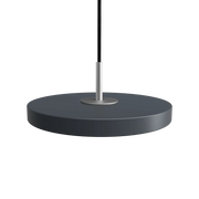 Asteria Micro Anthracite grey Stål top Pendel