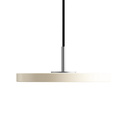 Asteria Micro Pearl White Stål top Pendel