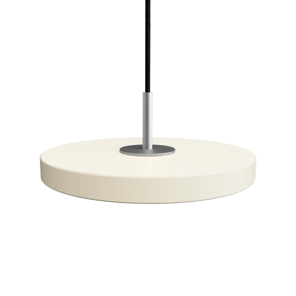 Asteria Micro Pearl White Stål top Pendel