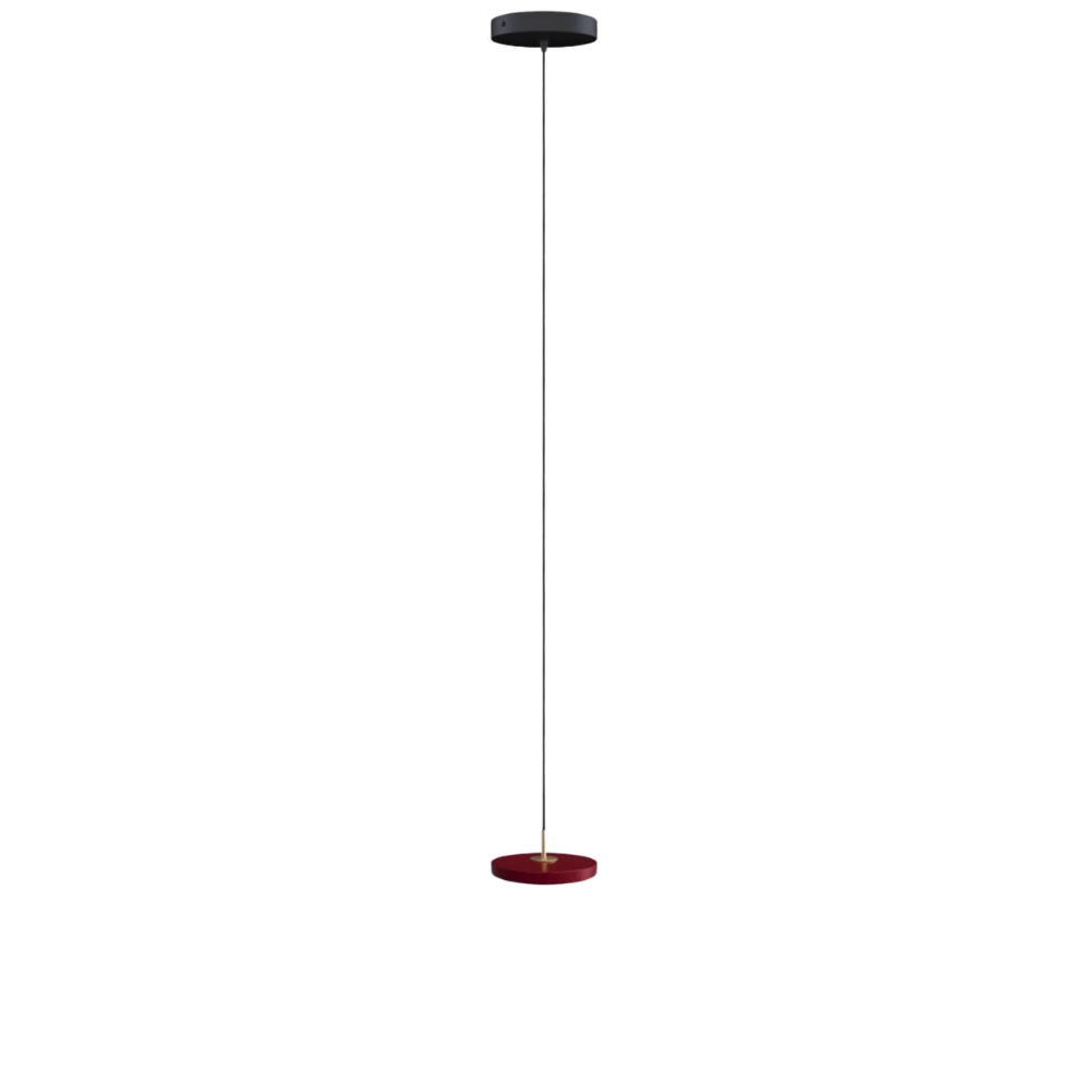 Asteria Micro Ruby red Pendel