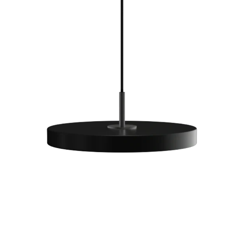 Asteria Mini Black - Black Top 31 x 10,5 cm, 2.7m cordset Pendel