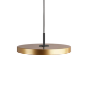 Asteria Mini Brass Black Top Pendel