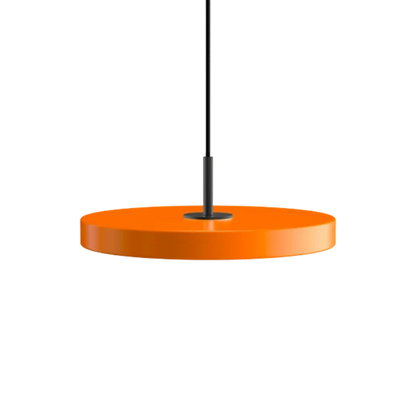 Asteria Mini Nuance Orange - Black Top 31 x 10,5 cm, 2.7m cordset Pendel