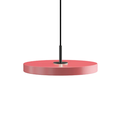 Asteria Mini Nuance Rose - Black Top 31 x 10,5 cm, 2.7m cordset Pendel