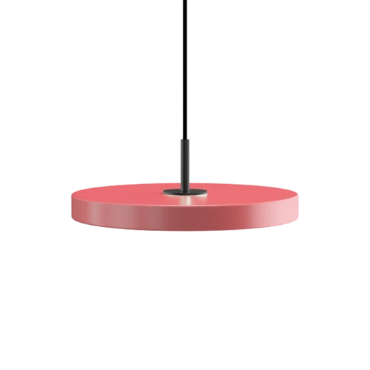 Asteria Mini Nuance Rose - Black Top 31 x 10,5 cm, 2.7m cordset Pendel