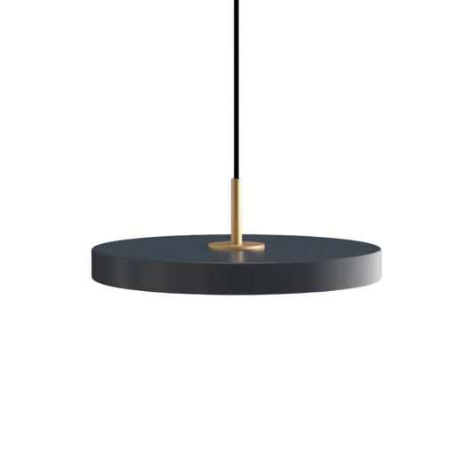 Asteria Mini - Anthracite grey 31 x 10,5 cm, 2.7m cordset Pendel
