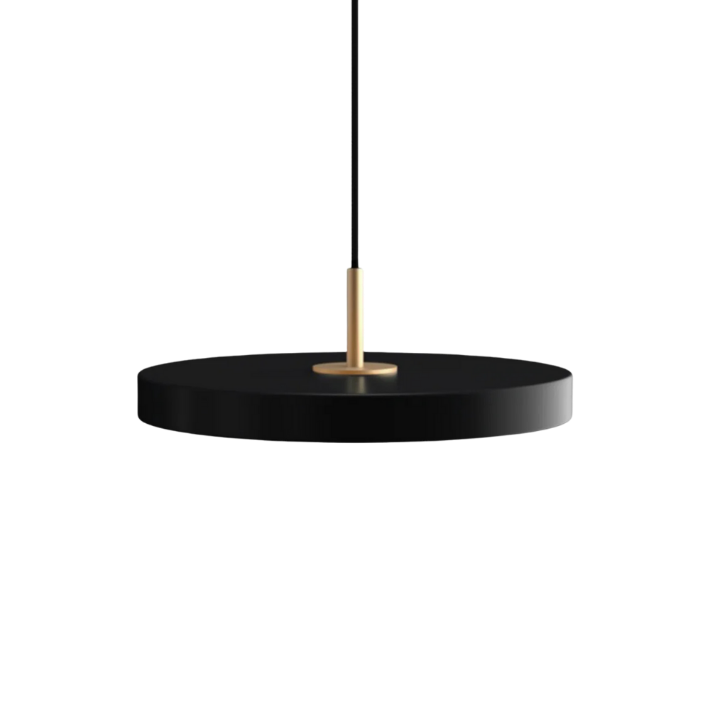 Asteria Mini - Black 31 x 10,5 cm, 2.7m cordset Pendel