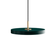 Asteria Mini - Forest green 31 x 10,5 cm, 2.7m cordset Pendel