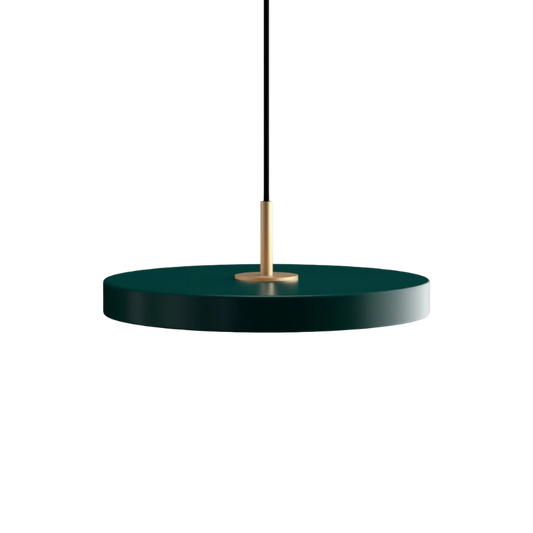 Asteria Mini - Forest green 31 x 10,5 cm, 2.7m cordset Pendel