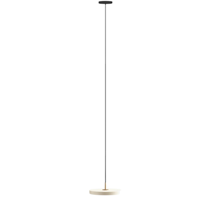 Asteria Mini - Pearl White 31 x 10,5 cm, 2.7m cordset Pendel